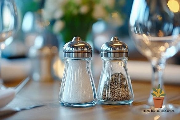 Salt and Pepper Shakers as Mini Decor