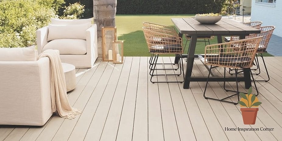 30 Deck Colors Ideas Paint Looks We're Obsessed With This Year 24 Sandy Tan