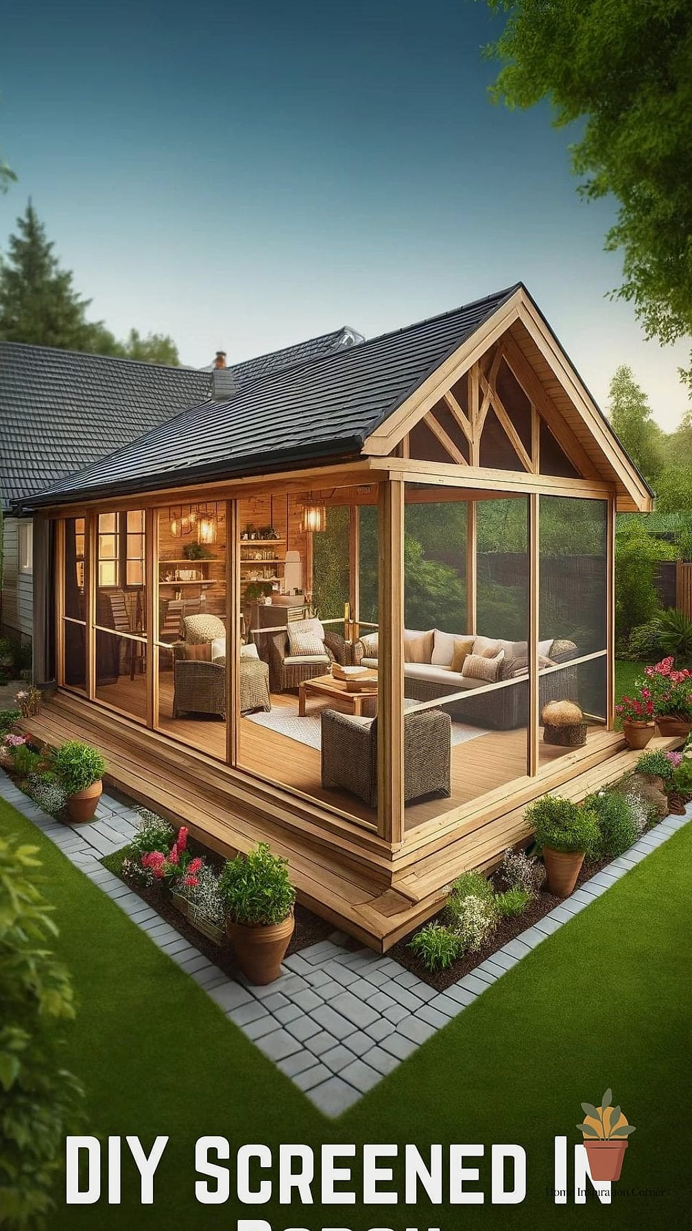 Screened-In Porch Addition