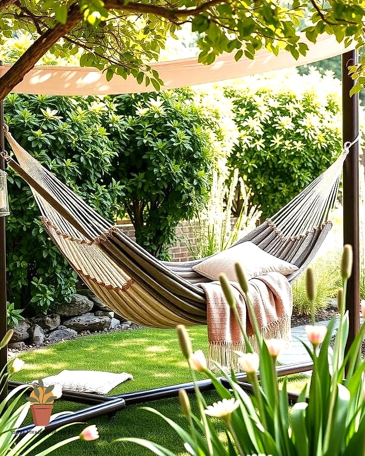 A Shaded Hammock Nook