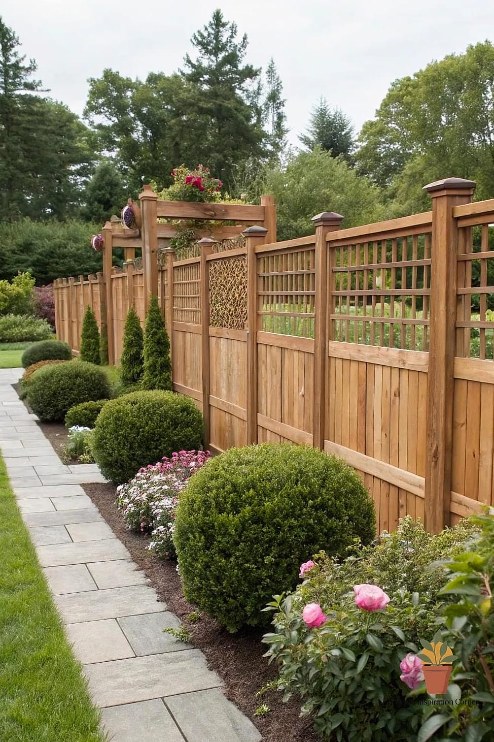Shadowbox Fence Design