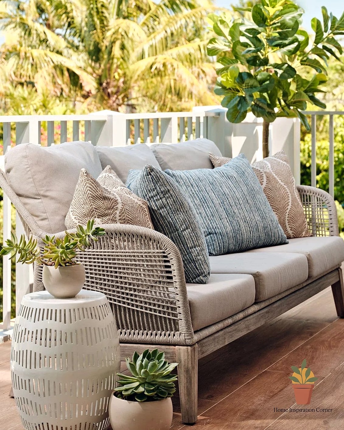14 Terrace Seating Ideas Ideas Perfect for Every Home Style 9 Sleek Modern Loveseat and Chairs