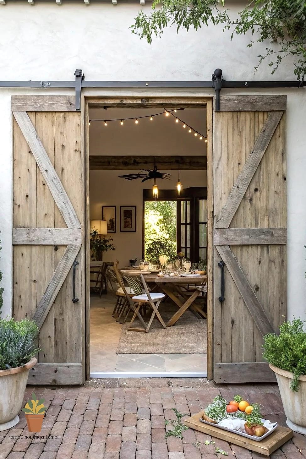 Sliding Barn Door Divider