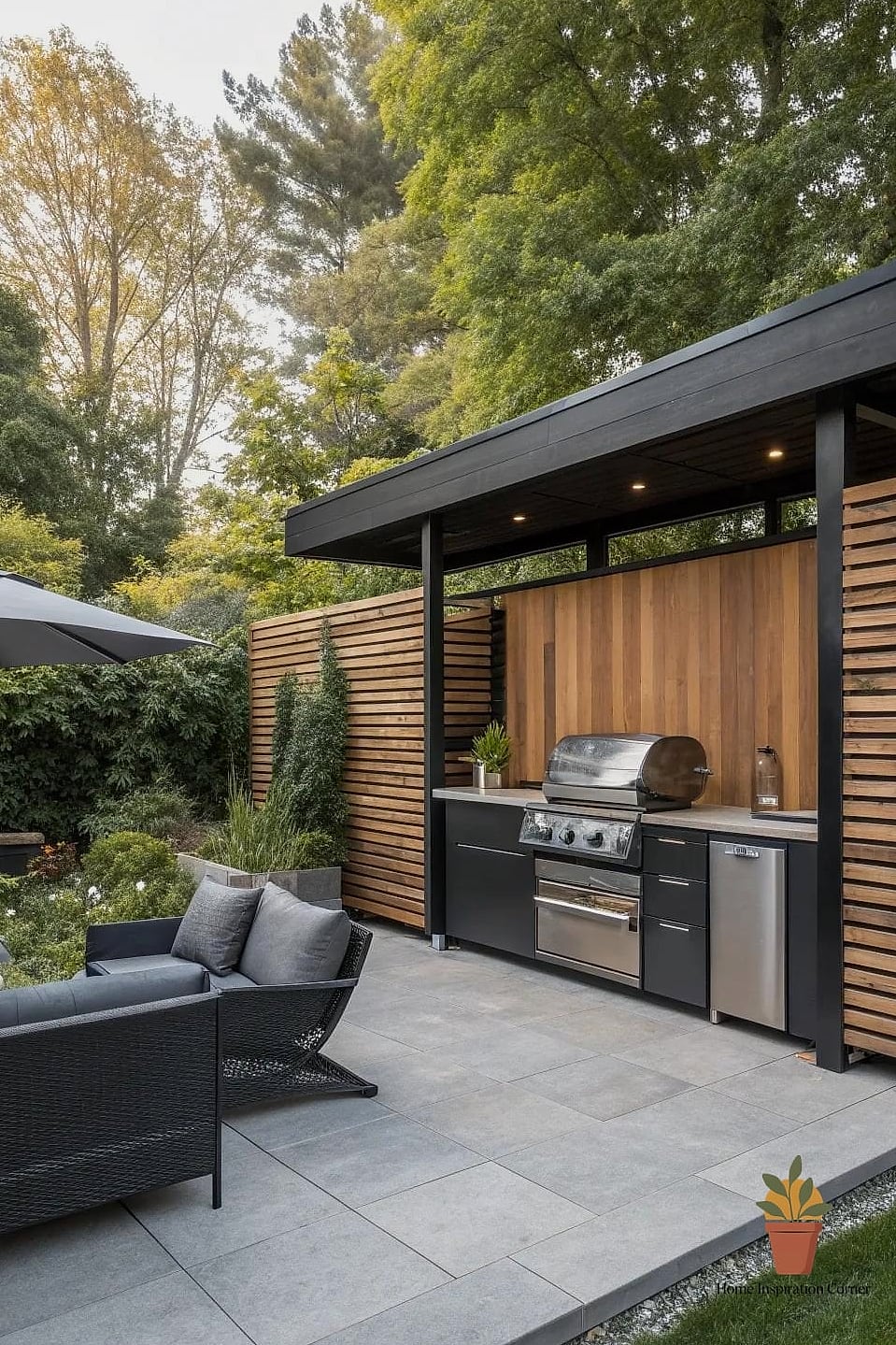 23 Creative Dapur Outdoor Ideas You Haven't Seen Before 21 Sliding Barn Doors for Weather Protection