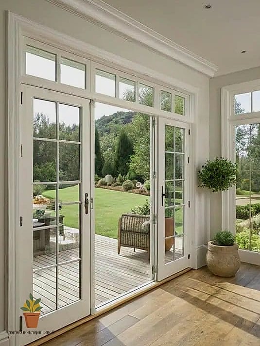 Sliding French Doors for Small Patios