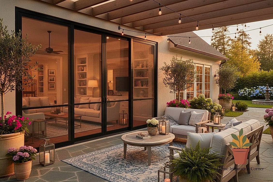 Sliding Screen Doors Instead of Solid Walls
