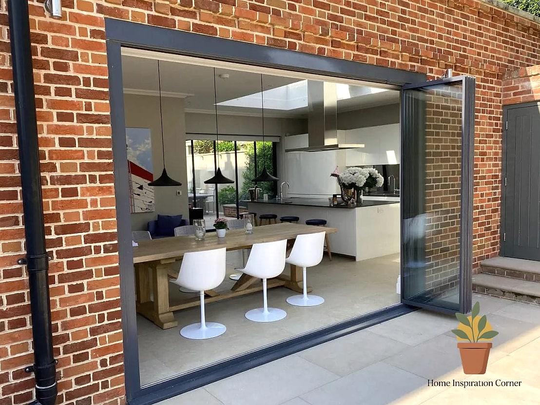 Slim-Frame Aluminum Doors for a Modern Look