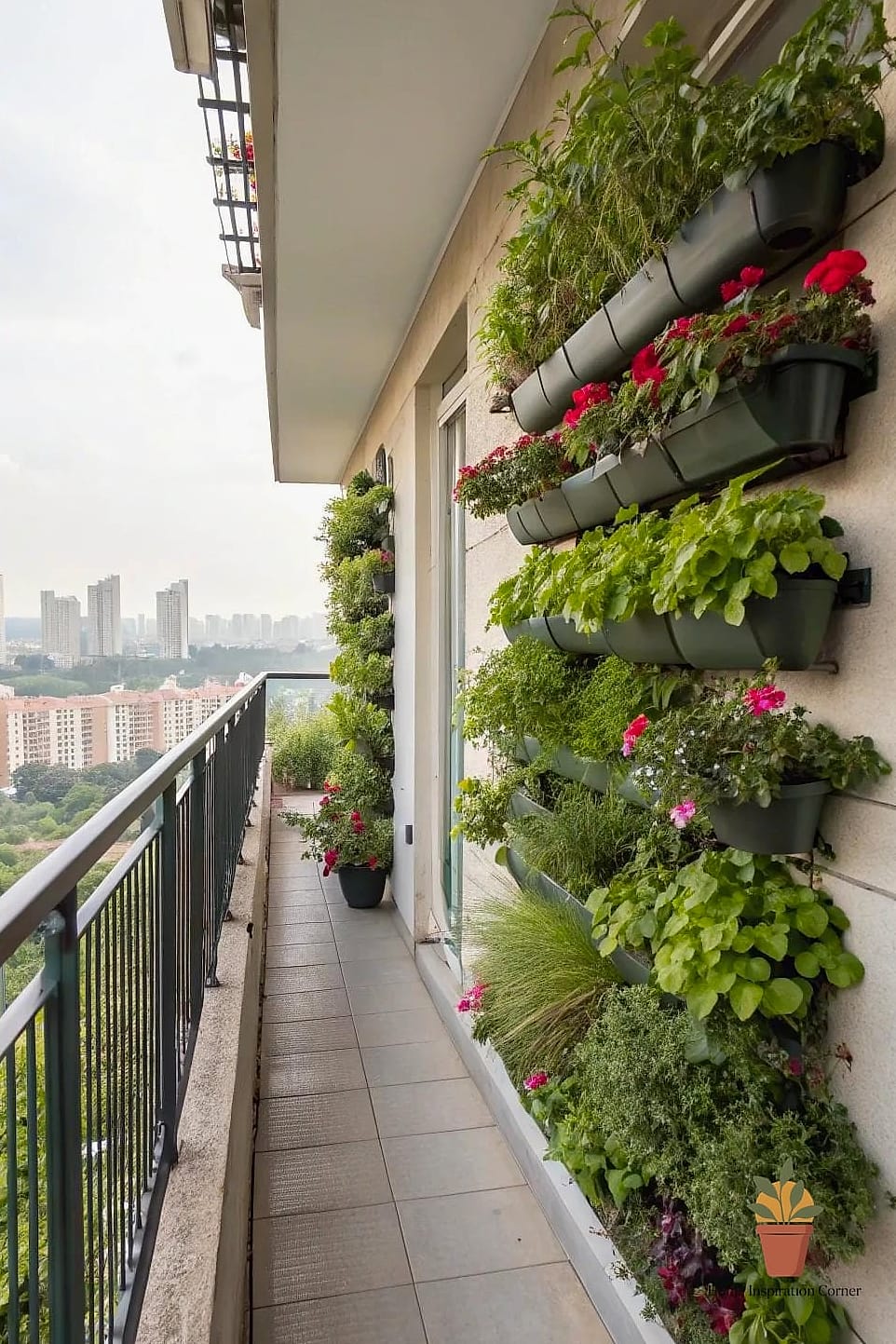 16 Narrow Balcony Ideas Designs That Maximize Style and Function 6 Slim Vertical Storage Cabinet