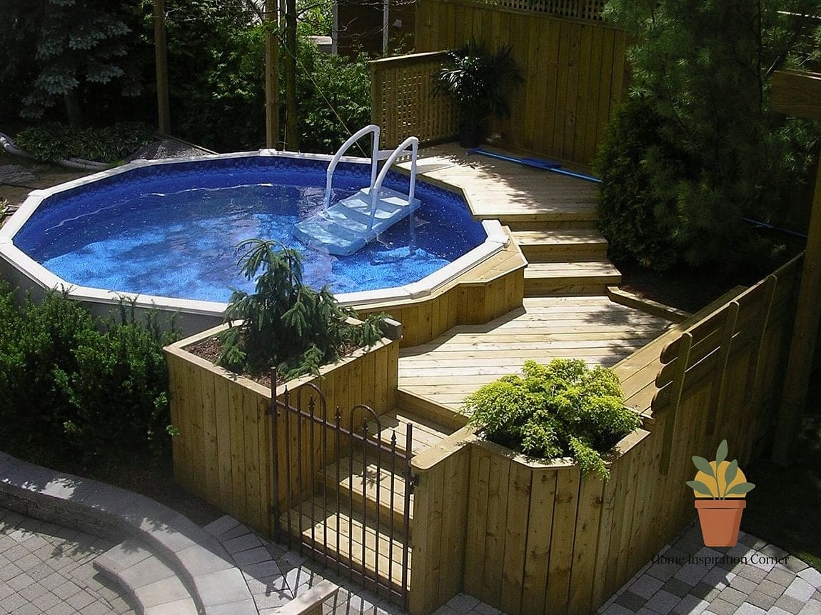 Small Backyard Corner Patio