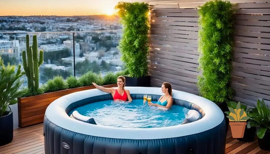 Small Balcony Micro-Spa