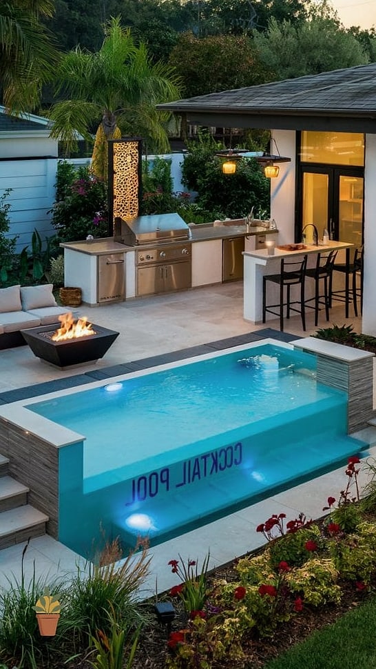 Small Cocktail Pool