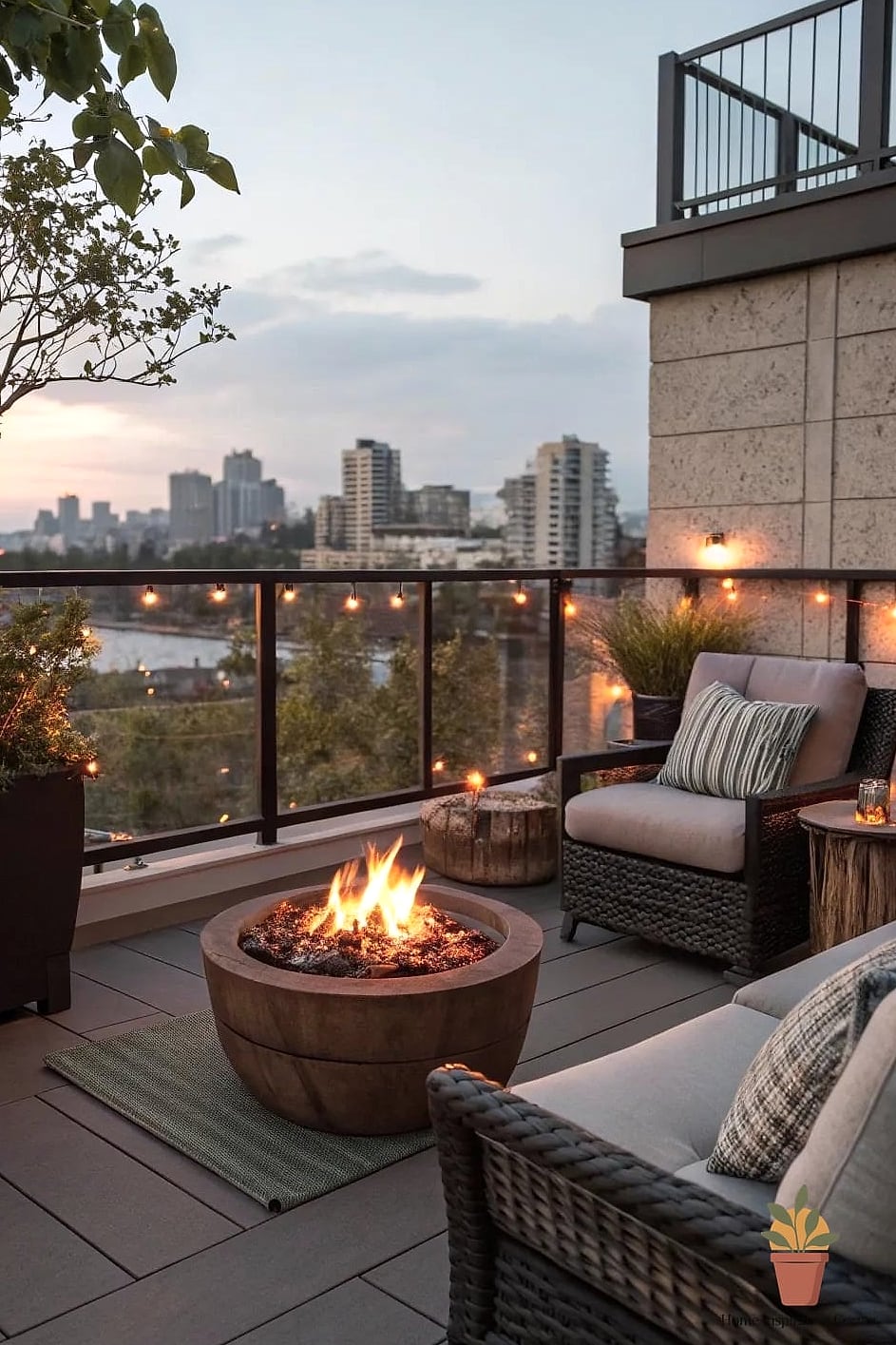 A Small Fire Feature
