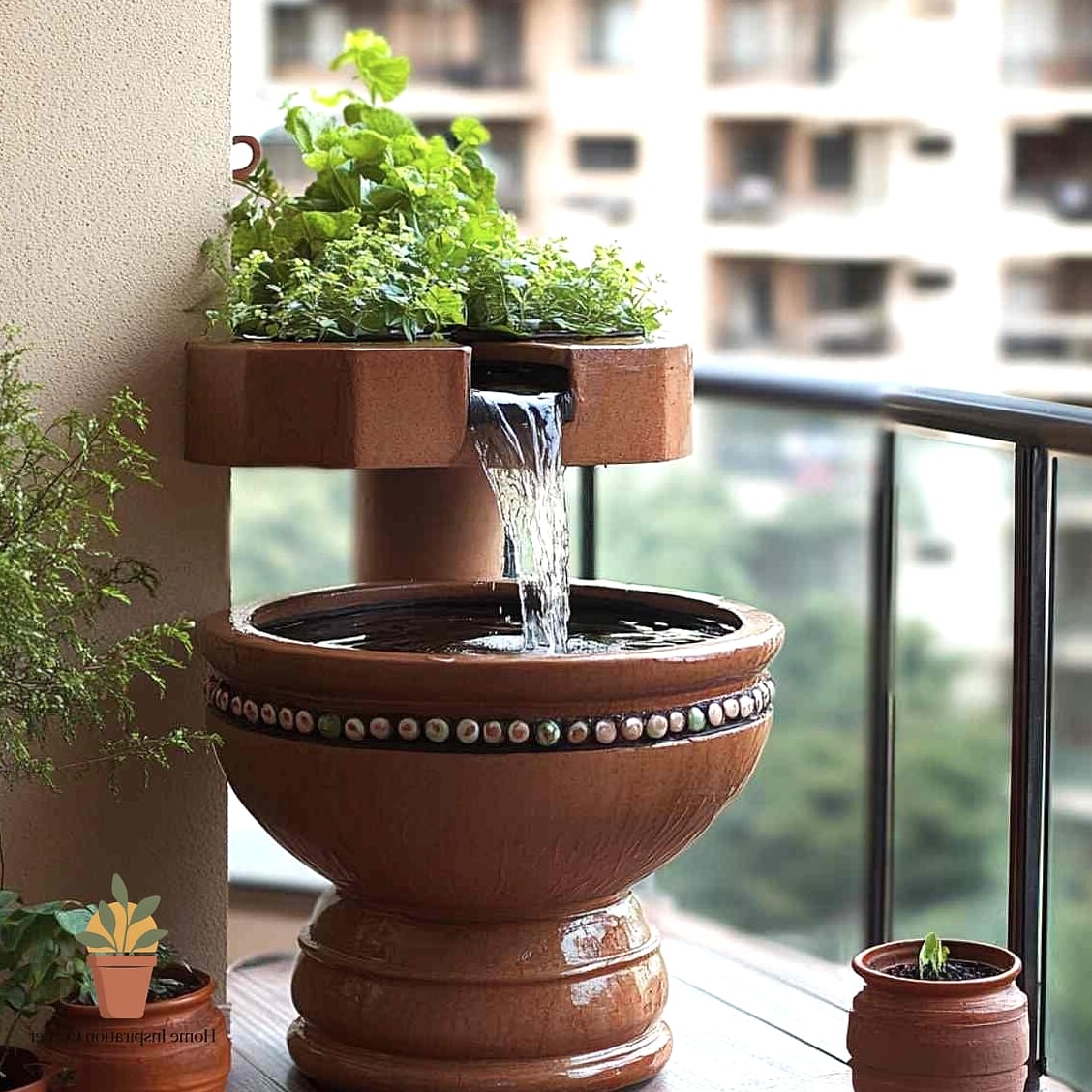 A Small Water Feature or Tabletop Fountain