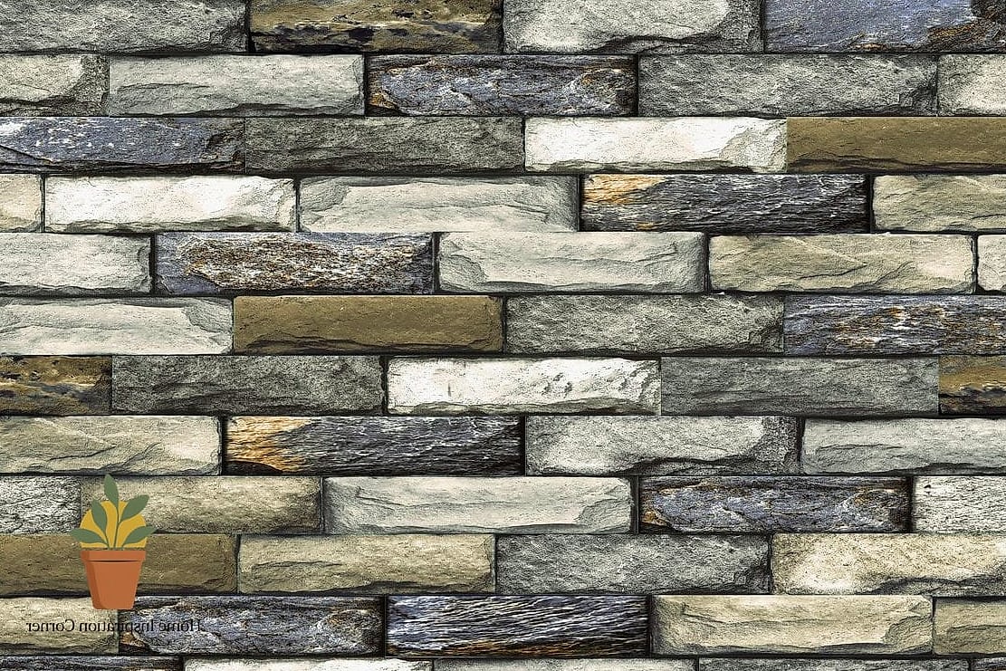 Stacked Slate Wall Panels