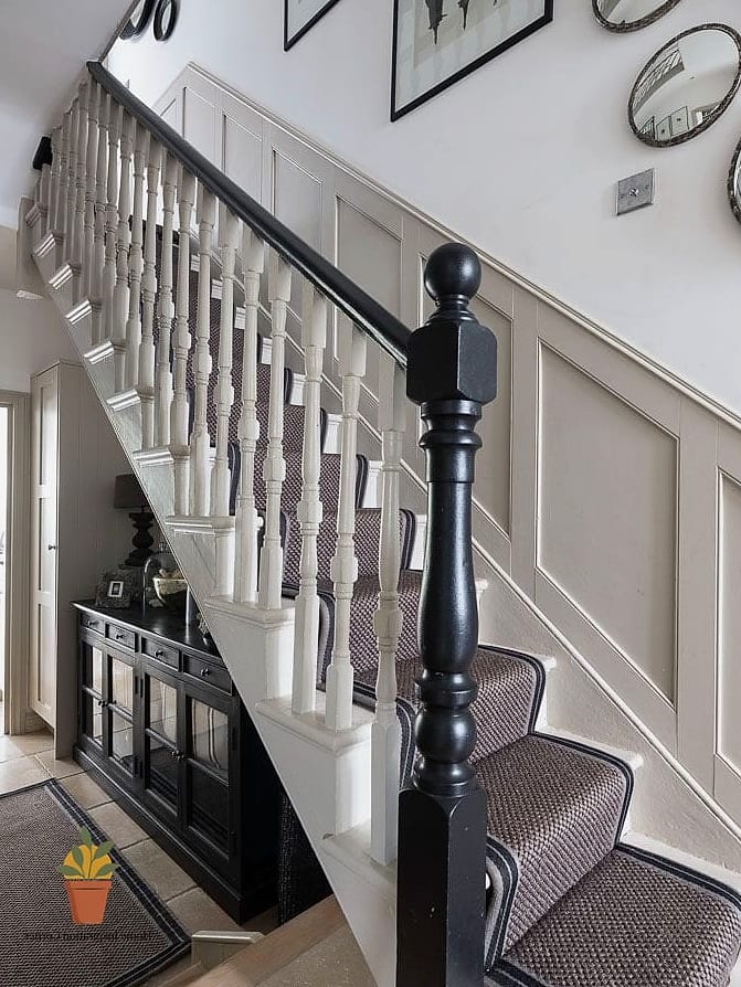 A Staircase Runner That Adds Personality