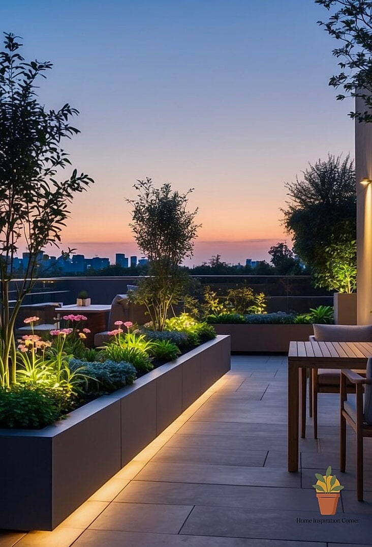 Statement Lighting That Extends Evening Hours
