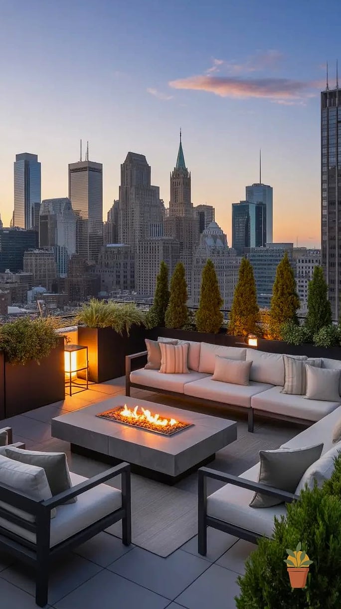 Statement Outdoor Dining Table