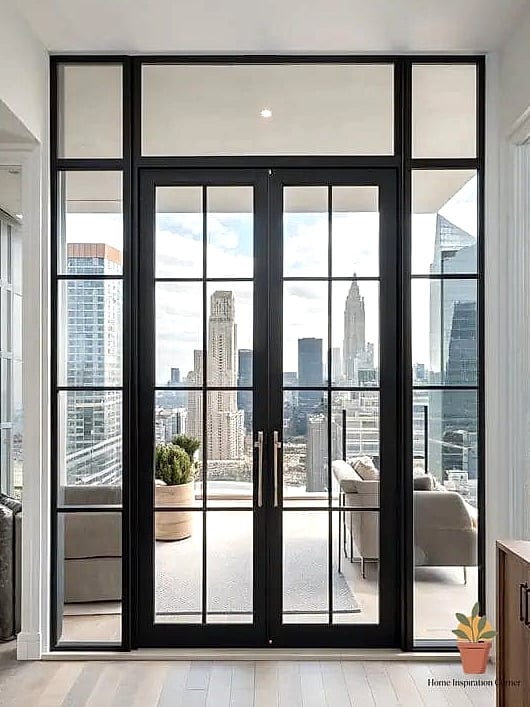 Steel-Framed Doors for an Industrial Edge