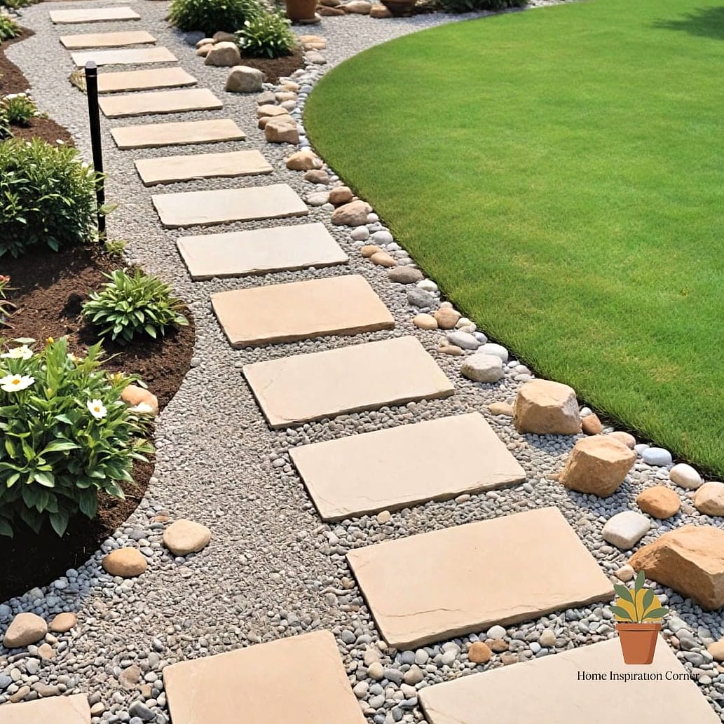20 Paver Patio Ideas Ideas That Work in Any Size Home 6 Stepping Stone Pathway Patio