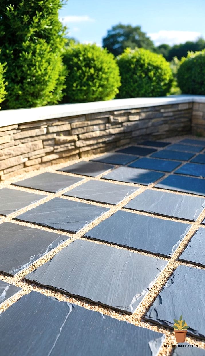 Stone or Slate Flooring