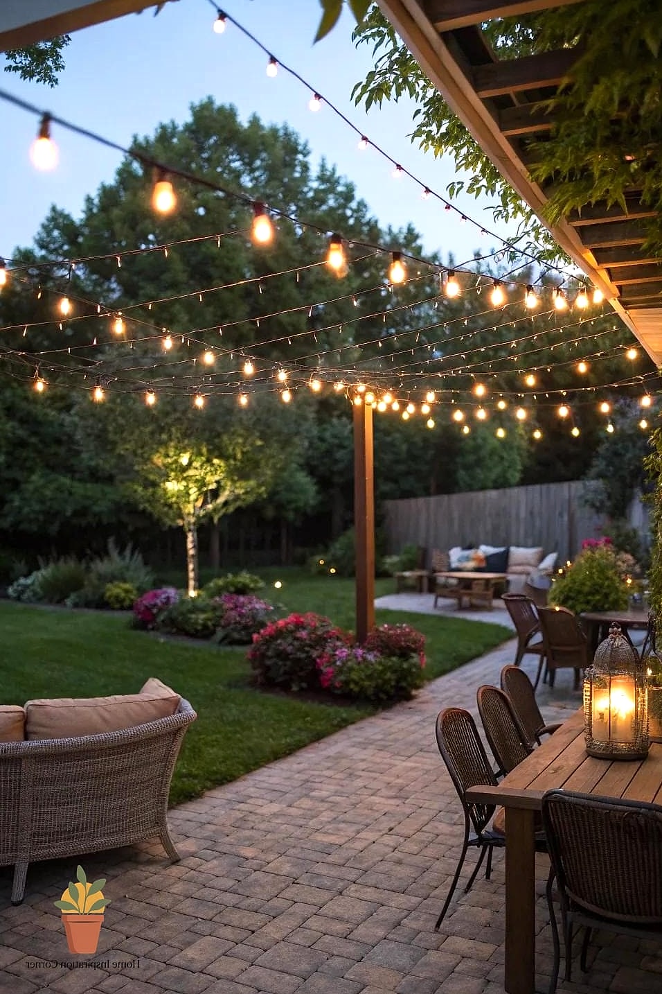String Lights and Layered Lighting