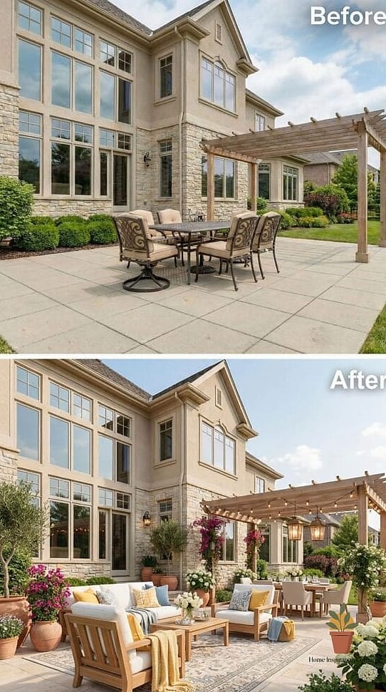 The Sun-Baked Slab to Shaded Pergola Escape