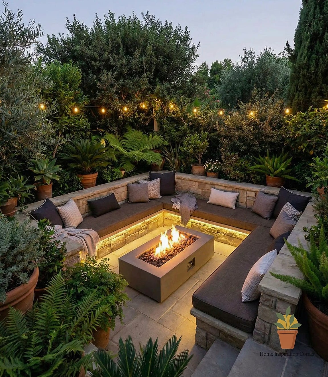 Sunken Conversation Pits