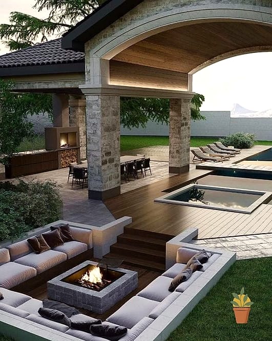 Sunken Conversation Pit