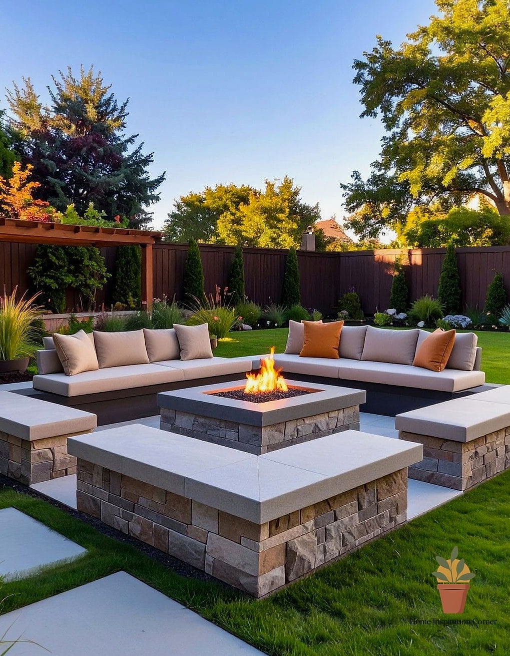 Sunken Conversation Pit