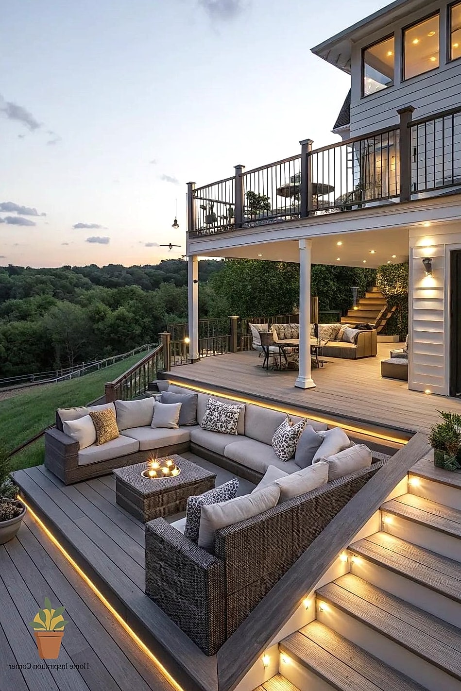 Sunken Patio Lounge