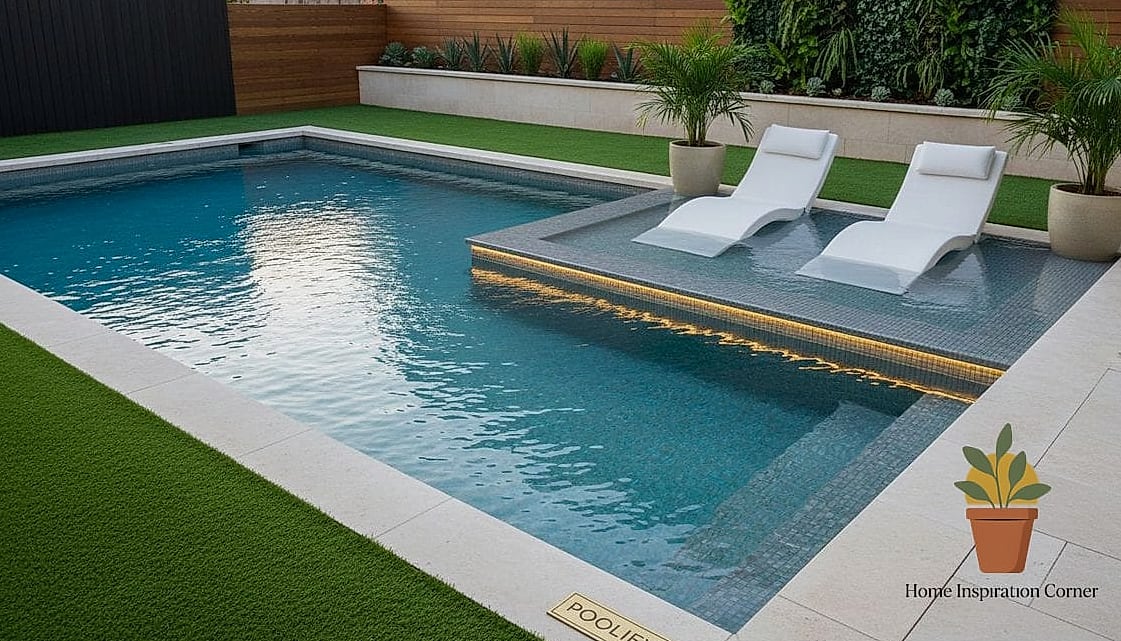 Tanning Ledge with Bubblers