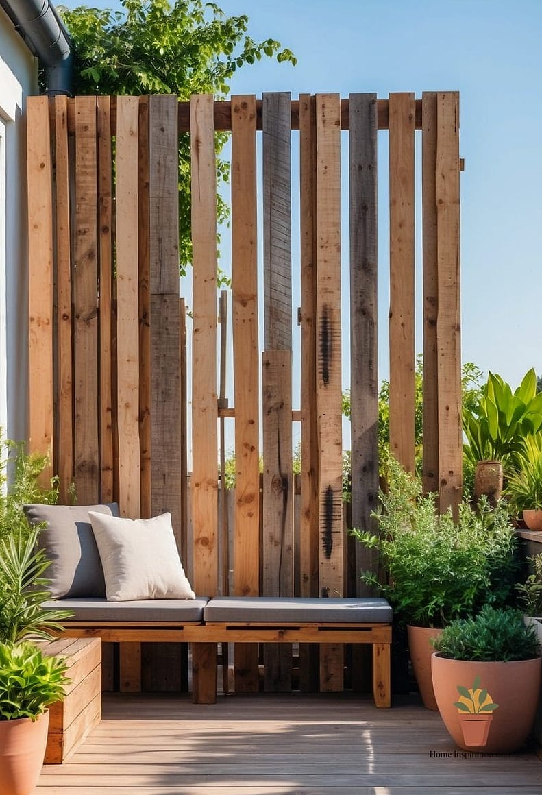 Terrace with Privacy Screening