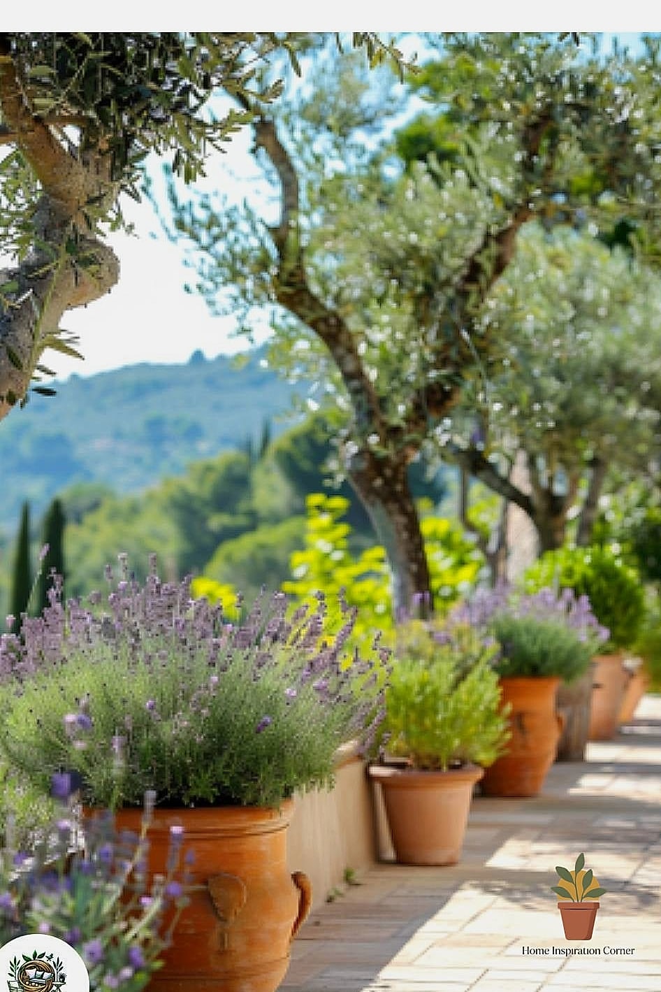 21 Creative Patio Andaluz Ideas You Haven't Seen Before 3 Terracotta Pot Towers Instead of Garden Beds