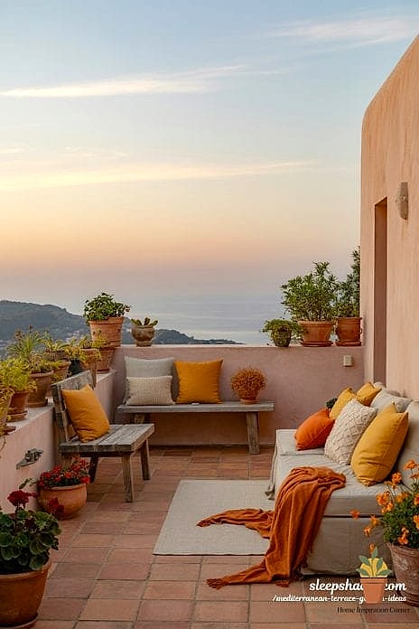 Terracotta and Warm Clay Tones