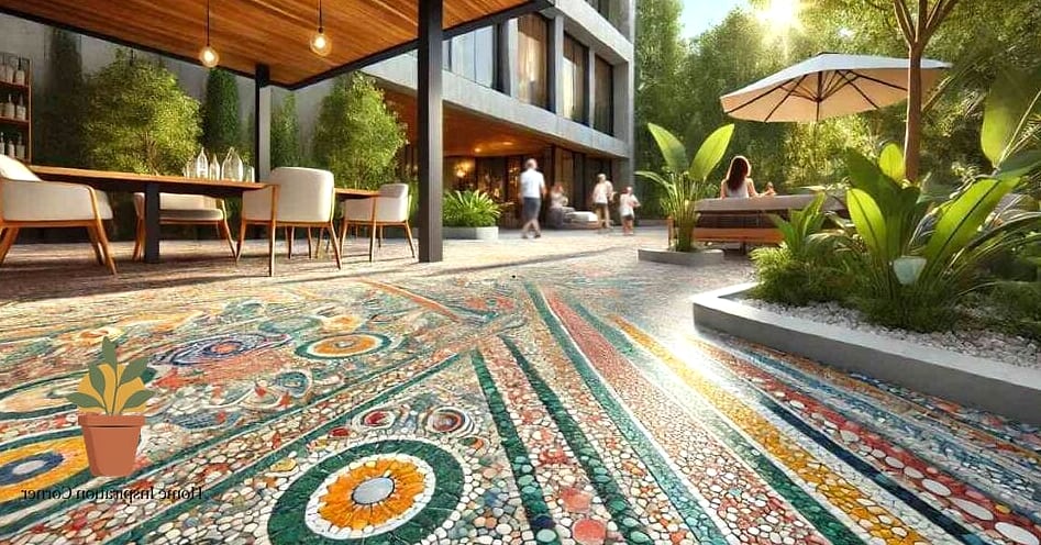 Terrazzo-Inspired Murals
