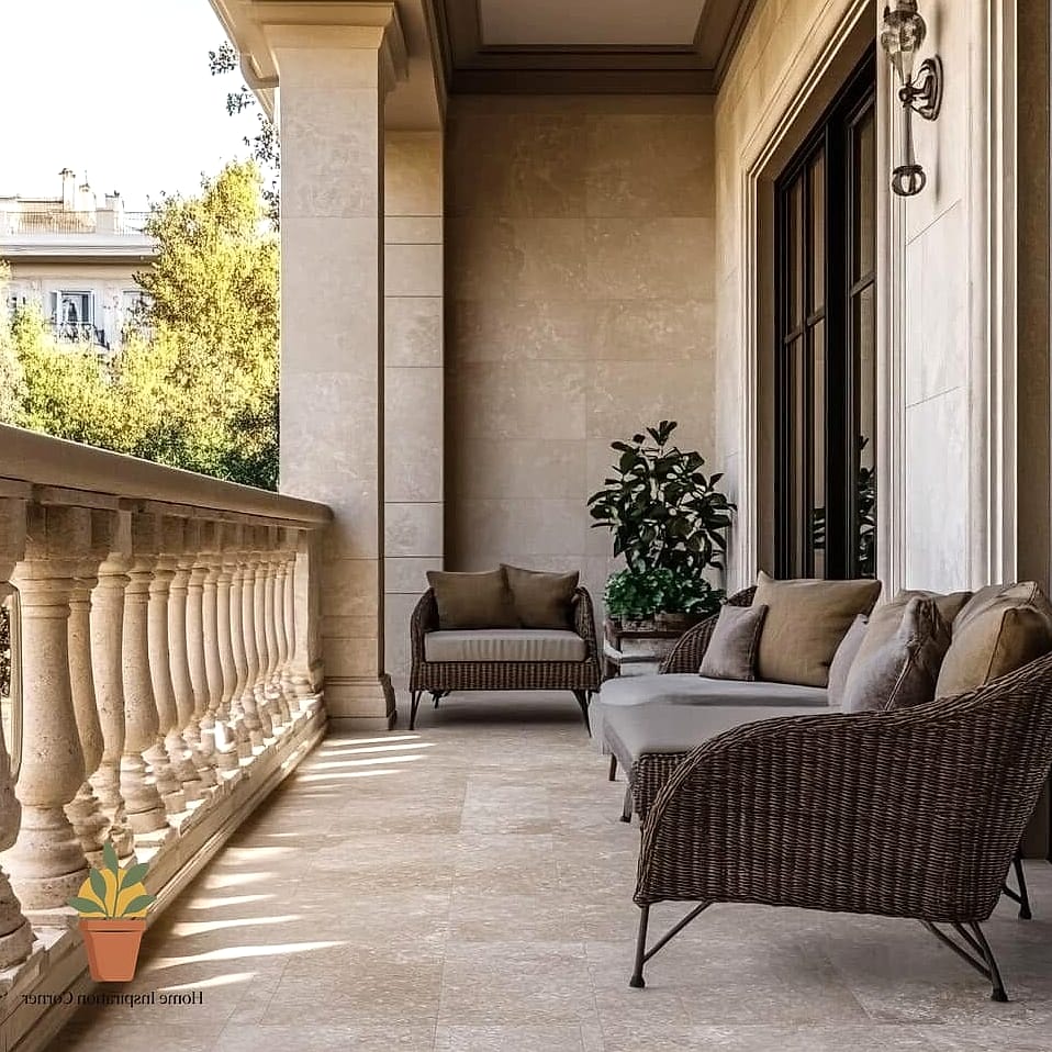 Textured Stone-Look Tiles for a Spa-Like Retreat