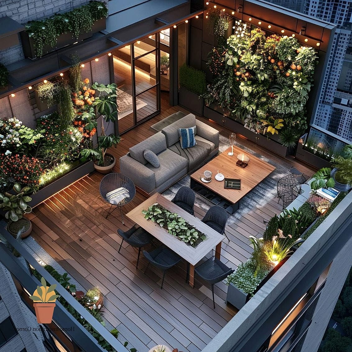 27 Penthouse Terrace Ideas Designs You Need to See Right Now 19 Textured Throw Pillows in a Coastal Palette