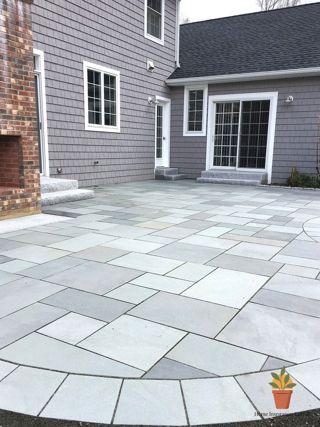 Thermal Bluestone with a Honed Finish