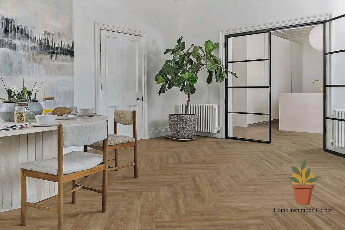 Try a Herringbone Wood Deck for Classic Appeal