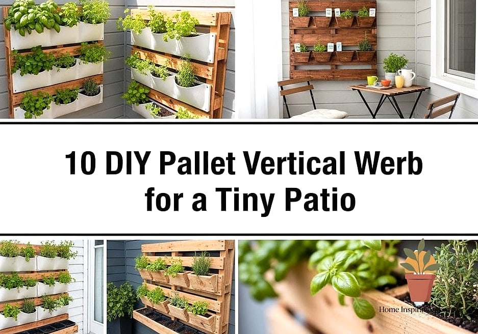 Tuck In a Vertical Herb Garden by the Grill