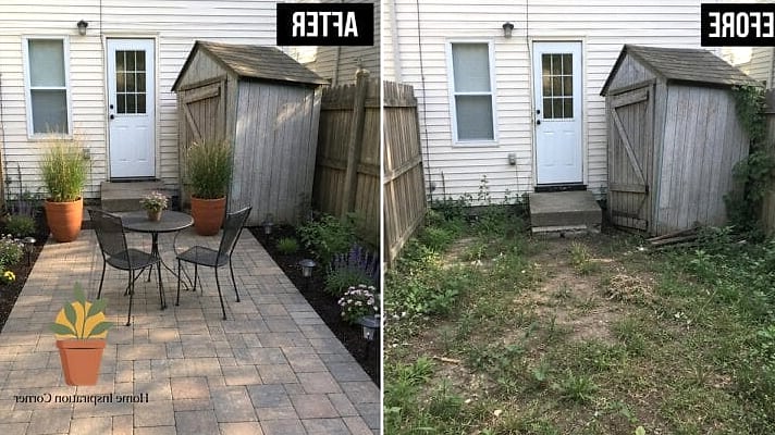 Turning a Bare Concrete Slab Into an Outdoor Living Room