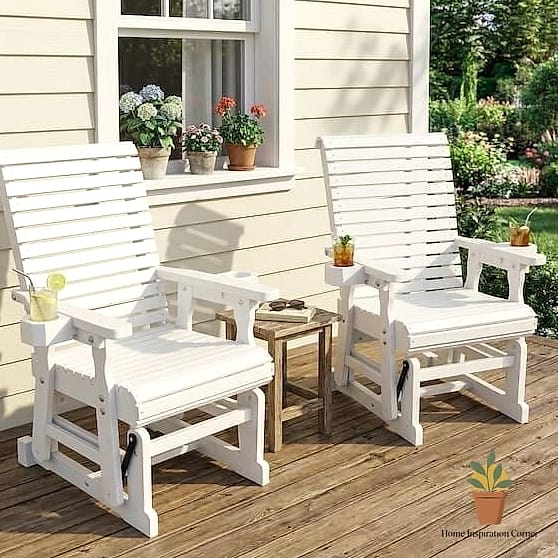A Two-Seat Glider Bench