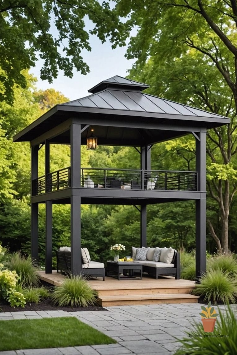 Two-Story or Elevated Gazebo