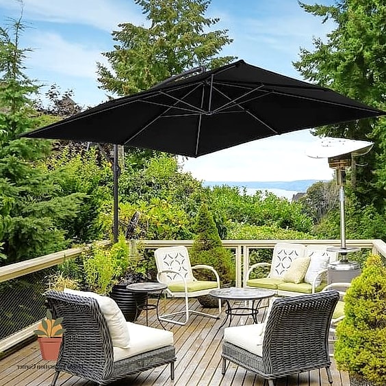 Umbrella-Topped Daybeds or Loungers