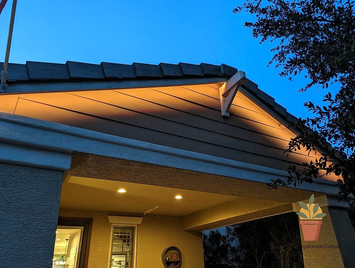 21 Outdoor Lighting Ideas Ideas to Upgrade Your Home This Weekend 13 Under-Eave Lighting