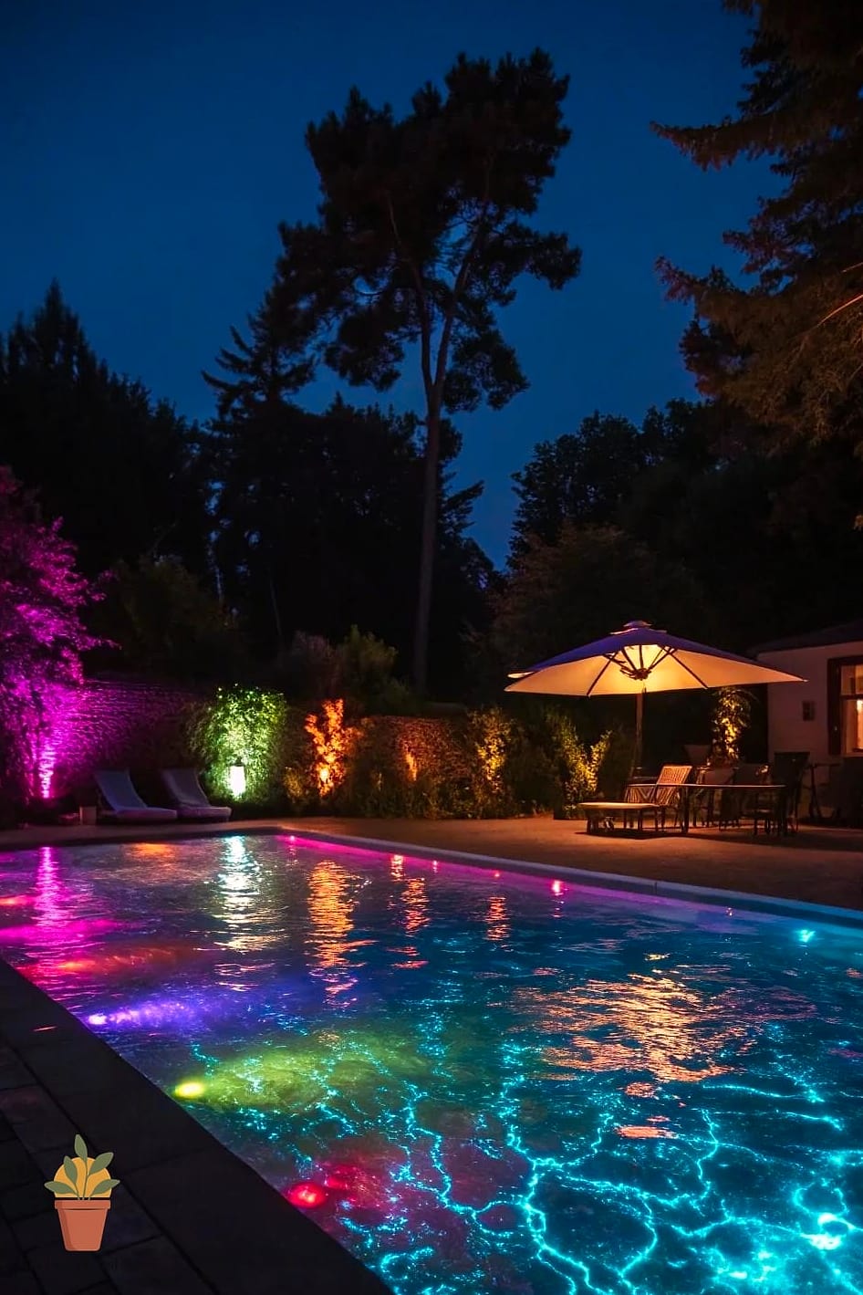 Underwater LED Spotlights in Niches