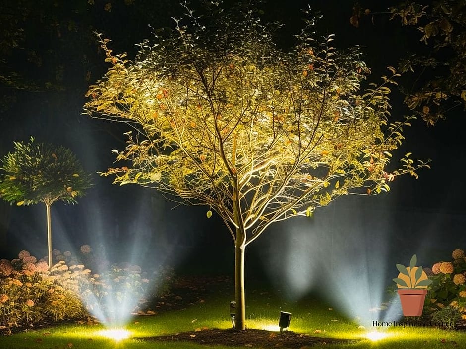 Uplighting for Trees and Architectural Features