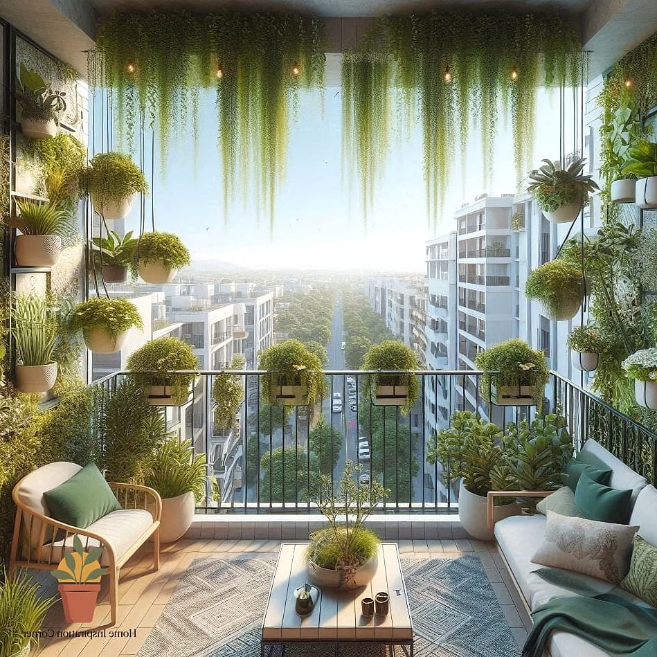 11 Balcony Design Exterior Inspiration Boards You'll Want to Copy 8 Urban Jungle Balcony Packed with Plants