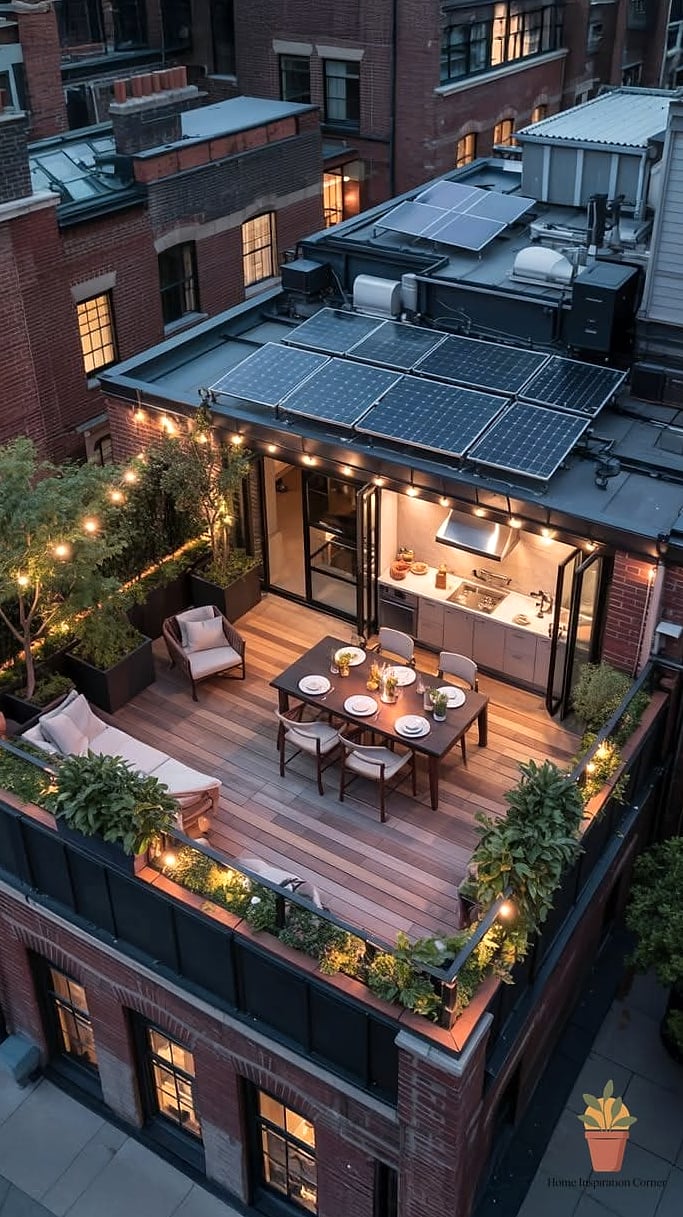 7 Stunning Roof Terrace Design Modern Ideas for Every Budget 4 Urban Rooftop Garden with Raised Beds
