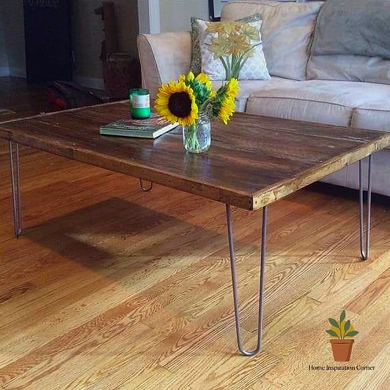 Use Metal Hairpin Legs for a Mid-Century Feel
